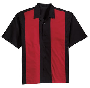 Rockabilly shirt - Black & Red