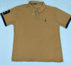 Men's Short Sleeve Polo Shirt - Fawn